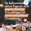 So bekommen deine Figuren eine eigene Stimme: Schreibtipps für unverwechselbare Charaktere artwork