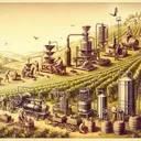 The Evolution of Winemaking Techniques Over the Centuries artwork