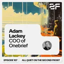 107. Adam Lackey, COO of Onebrief artwork