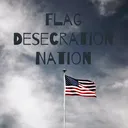 Flag desecration nation artwork
