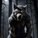 **"Face-to-Face with the Dogman: A Cryptid Encounter Live"** artwork