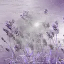 Lavender & Just Walk Out Shopping artwork