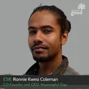Ronnie Kwesi Coleman, Co-Founder and CEO of Meaningful Gigs artwork