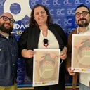 Villanueva del río Segura teje un gran lazo violeta frente a la violencia machista artwork