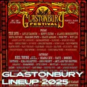 GLASTONBURY LINEUP 2025 artwork