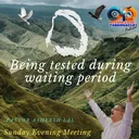 17-08-2025 Sunday Evening Meeting : Being tested during waiting period artwork