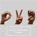 Septiembre mes de las personas Sordas artwork