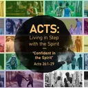 Acts: Confident in the Spirit | Pastor Doug Rogness artwork