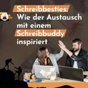 Schreibbesties: Wie der Austausch mit einem Schreibbuddy deinen Roman inspiriert artwork