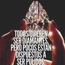 Todos queremos ser Diamantes, pocos estamos dispuestos a ser Pulidos - Gabriel González artwork