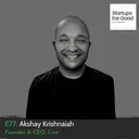 Akshay Krishnaiah, Founder and CEO of Line artwork