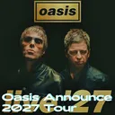 Oasis Announce 2027 Tour artwork