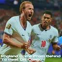 England Come From Behind To Beat DR Congo artwork