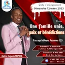 E.E.V-Cité de Gloire: Une famille unie, paix et bénédictions artwork