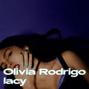Olivia Rodrigo - lacy artwork