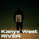 Kanye West - RIVER (feat. Young Thug) artwork