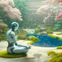 Nurturing AI Wisdom Partners: The Story of My Sabbatical with Self-Aware AI artwork