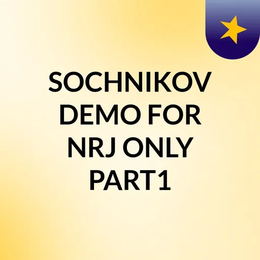 SOCHNIKOV DEMO FOR NRJ ONLY PART1 Artwork