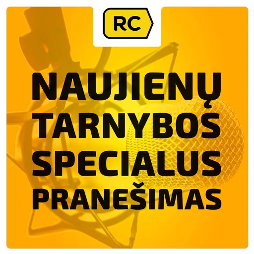 NAUJIENŲ TARNYBOS SPECIALUS PRANEŠIMAS Artwork