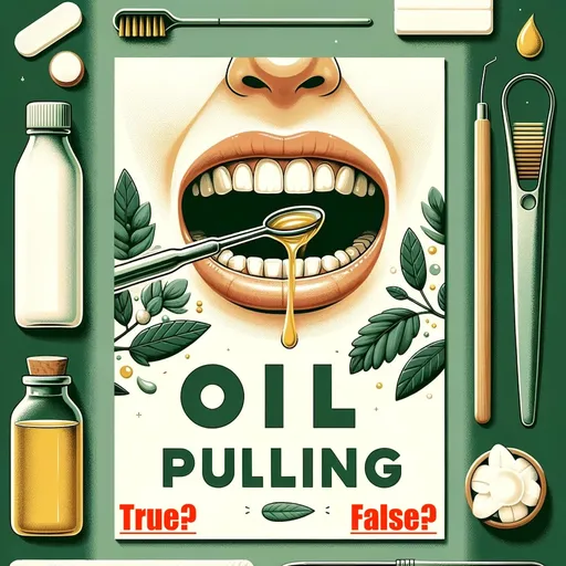 Oil Pulling - True or False? Artwork