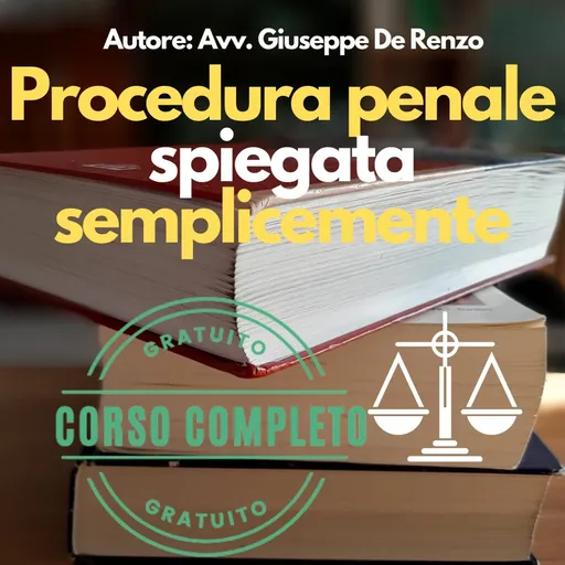 Procedura penale spiegata semplicemente Artwork