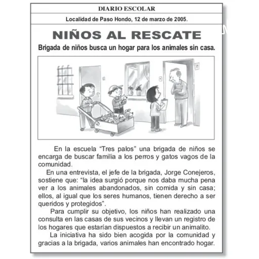 Niños Al Rescate Artwork