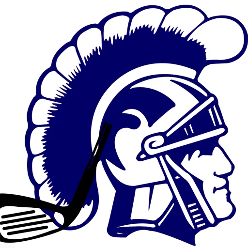 Inside the Blue Zone - Girls Golf Artwork