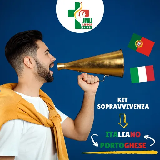 Kit di sopravvivenza Italiano-Portoghese GMG'23 Artwork