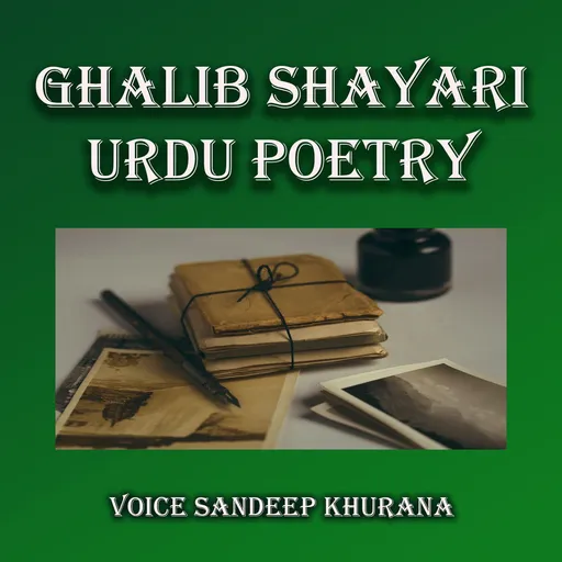 Ghalib Shayari Urdu Poetry Artwork