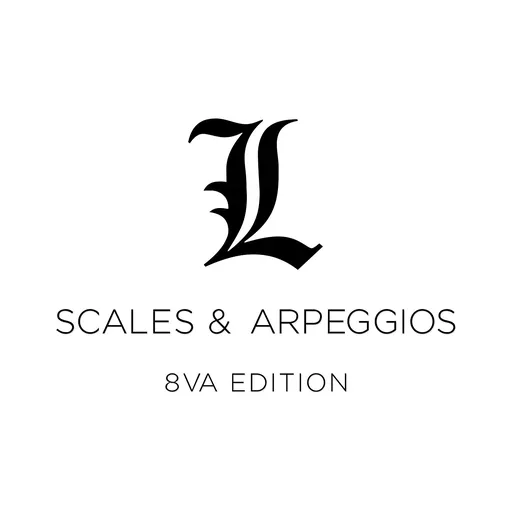 Scales & Arpeggios - 8va Edition - Whole Tone Scales Artwork