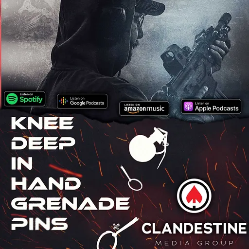 Knee Deep In Hand Grenade Pins Artwork