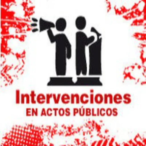 Intervenciones en actos públicos Artwork