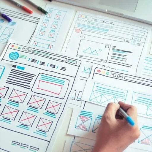 Web Design and Development Services Artwork