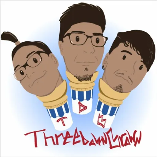 Three Down Brown Artwork