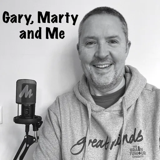 A Brain Tumour Survivors guide to life. Gary, Marty and Me. Artwork