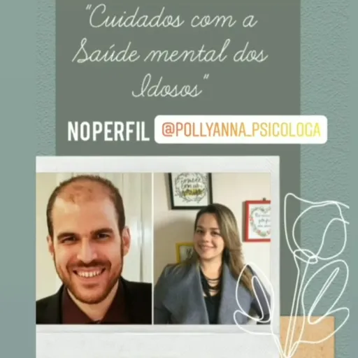 Saúde mental dos idosos! Artwork