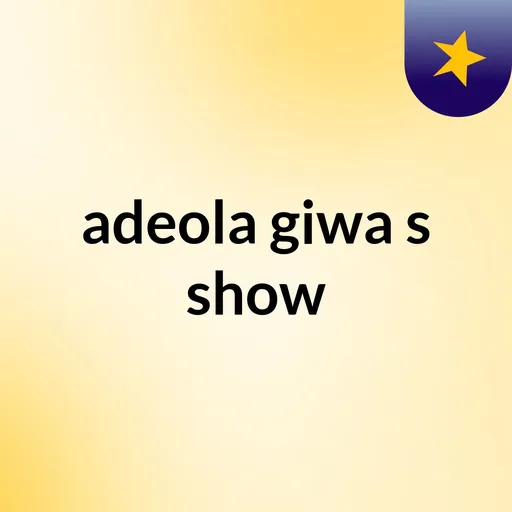 adeola giwa's show Artwork
