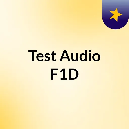 Test Audio F1D Artwork