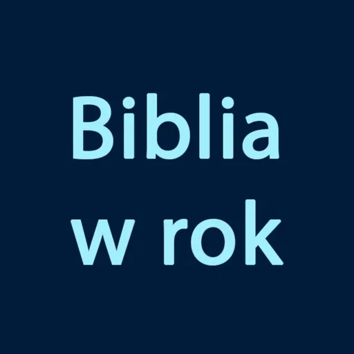Biblia w rok Artwork