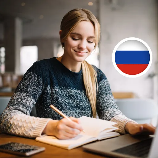 Russian short stories for beginners Artwork