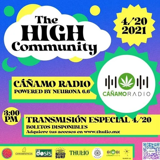 Mariguana Radio / 420 The High Community Artwork