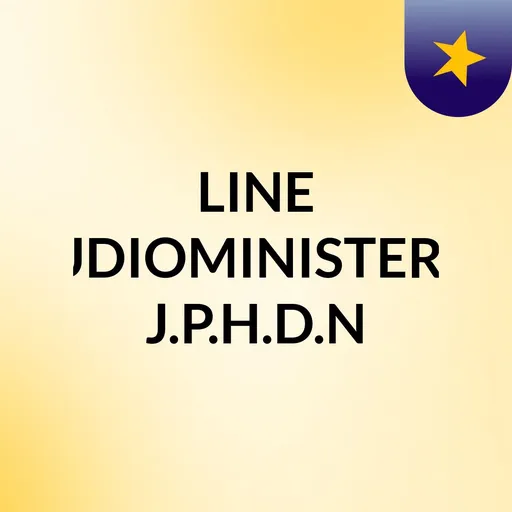 LINE AUDIOMINISTERIO J.P.H.D.N Artwork