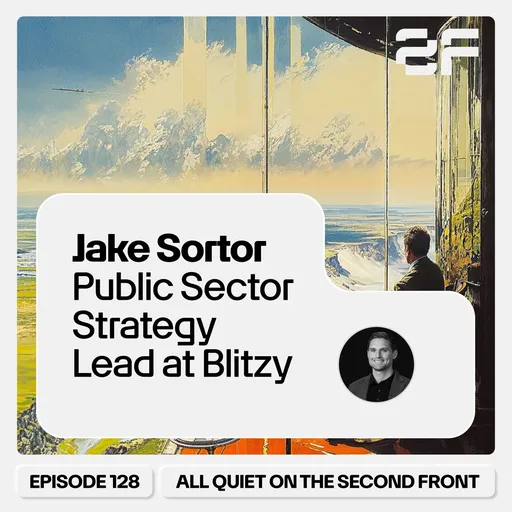 128. Automating the Government's Oldest Code with Jake Sortor, Blitzy Artwork