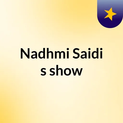 Nadhmi Saidi's show Artwork