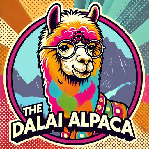 The Dalai Alpaca Artwork