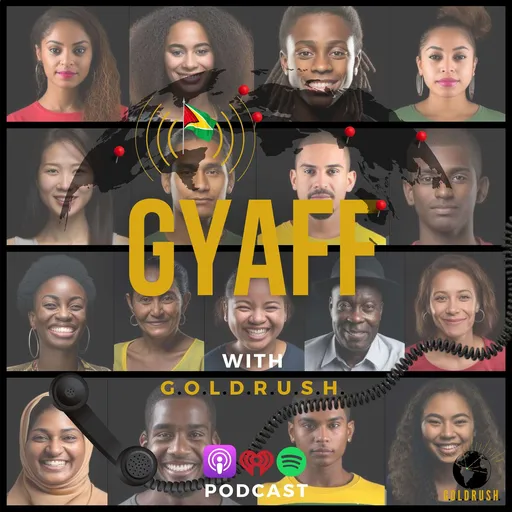 GYaff with G.O.L.D.R.U.S.H. Artwork