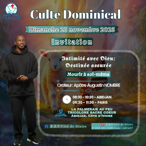 EECG - Mourir à soi-meme pour suivre Jésus - Apôtre Augustin NOMBRE Artwork