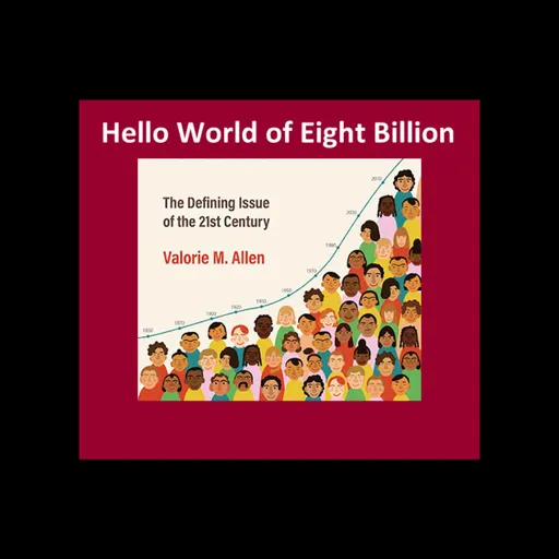 Hello World of 8 Billion Artwork