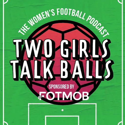 Two Girls Talk Balls Artwork