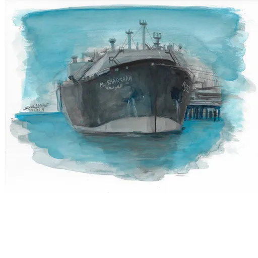 KIPIC first shipment arrival (Alkharsaa) Artwork
